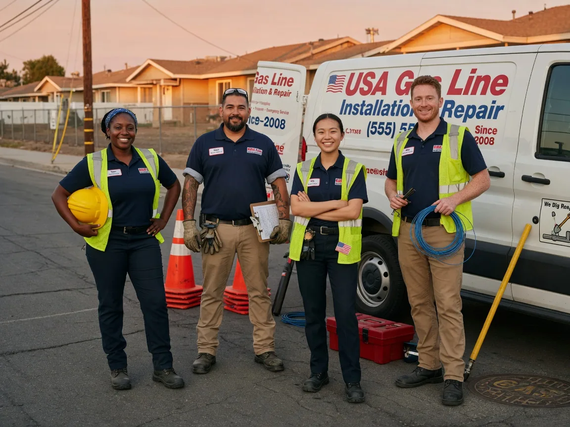 Gas Line Installation company in Grandview, IN